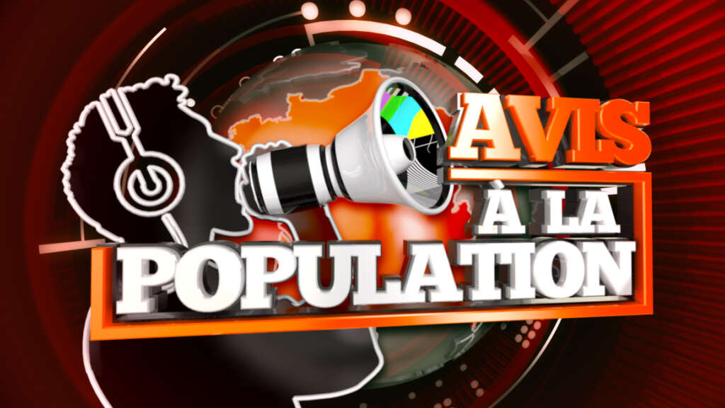 Avis à la population 