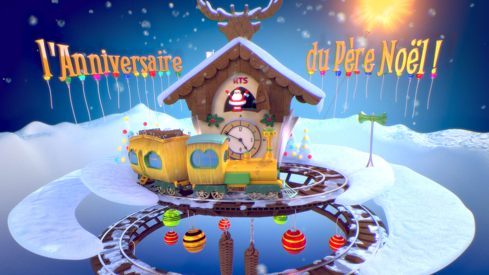 Lanniversaire du Pere Noel 